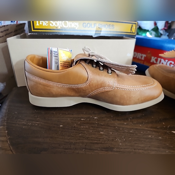 Vintage The Soft Ones By Endicott Johnson Golf Shoes Size 8 NWT - Picture 5 of 14